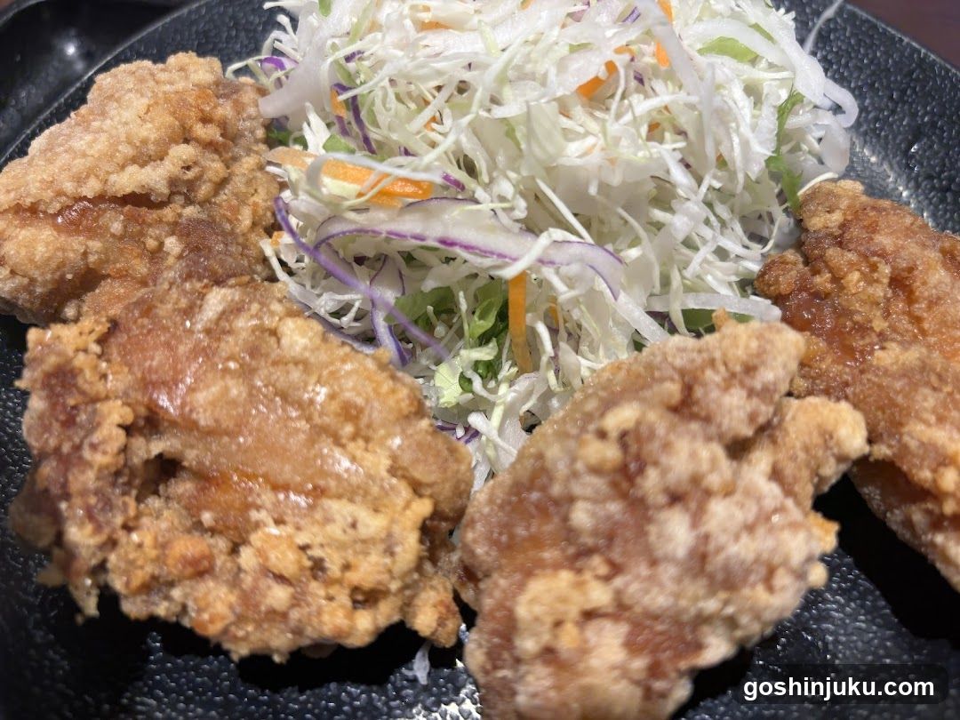 Fried Chicken with Coleslaw