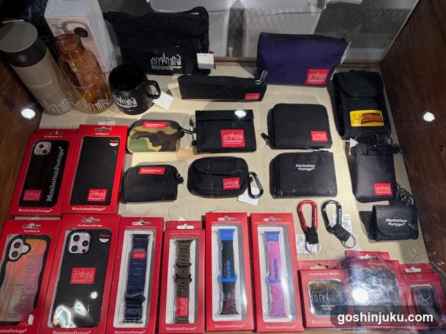 Manhattan Portage Merchandise Display