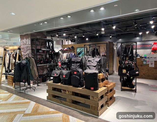 Backpack Store Interior Display