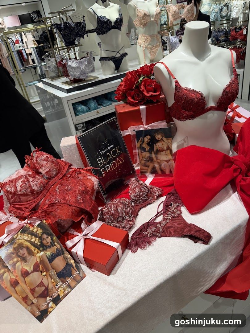 Black Friday Lingerie Display