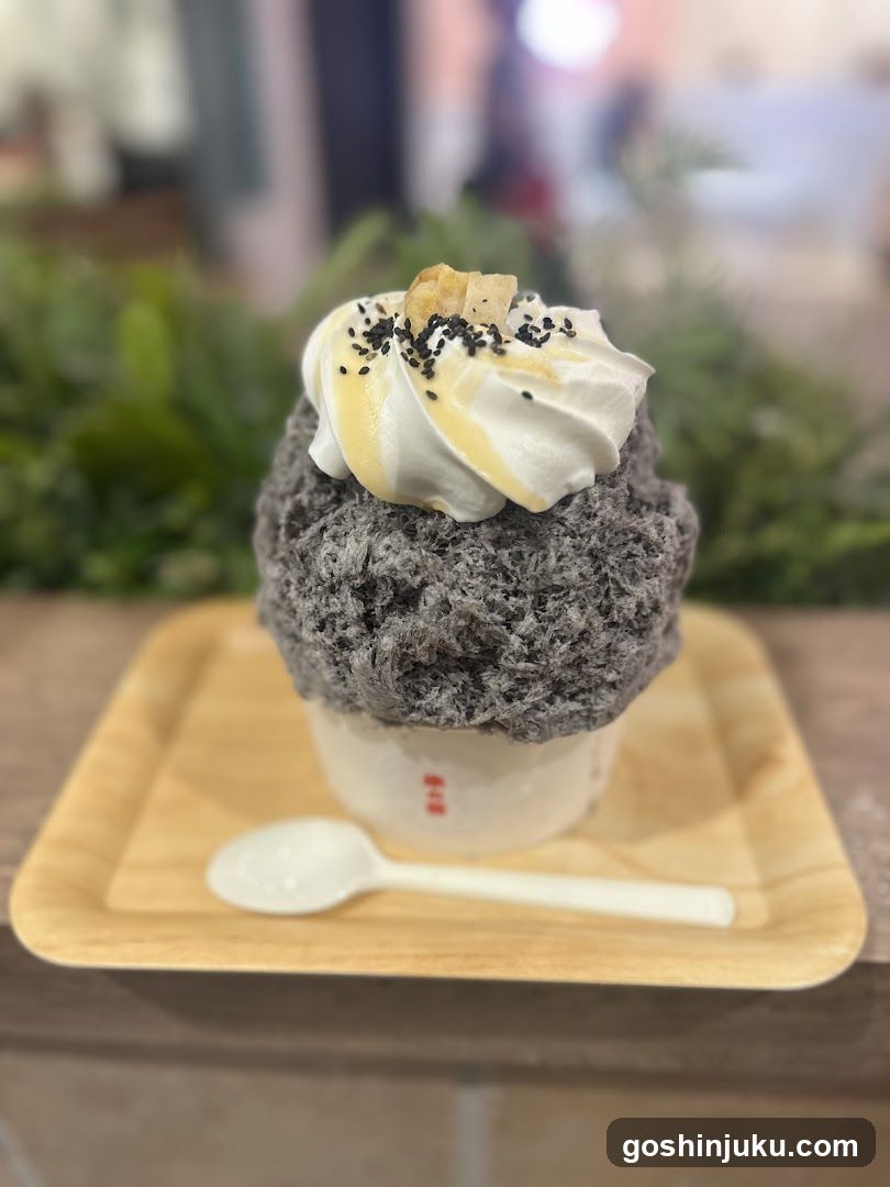 Snow Cone Dessert