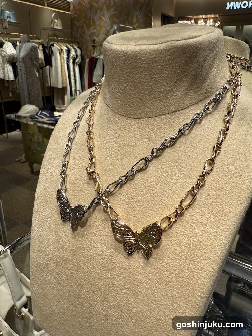 Butterfly Necklace Display