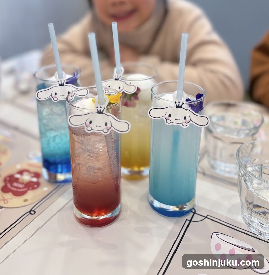 Cinnamoroll Themed Drinks