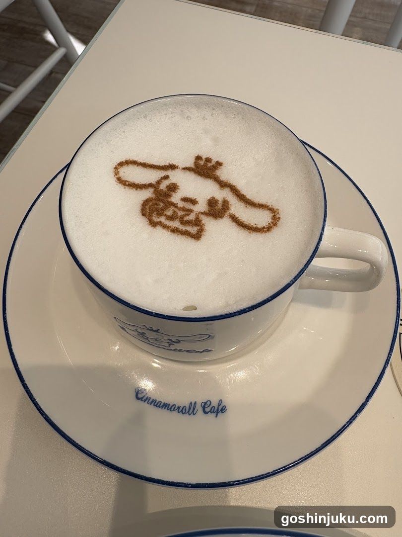 Cinnamoroll Cafe Latte Art