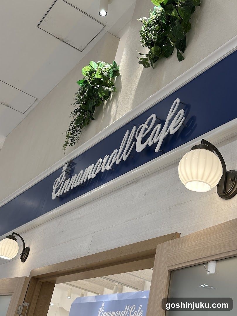 Cinnamoroll Cafe Exterior