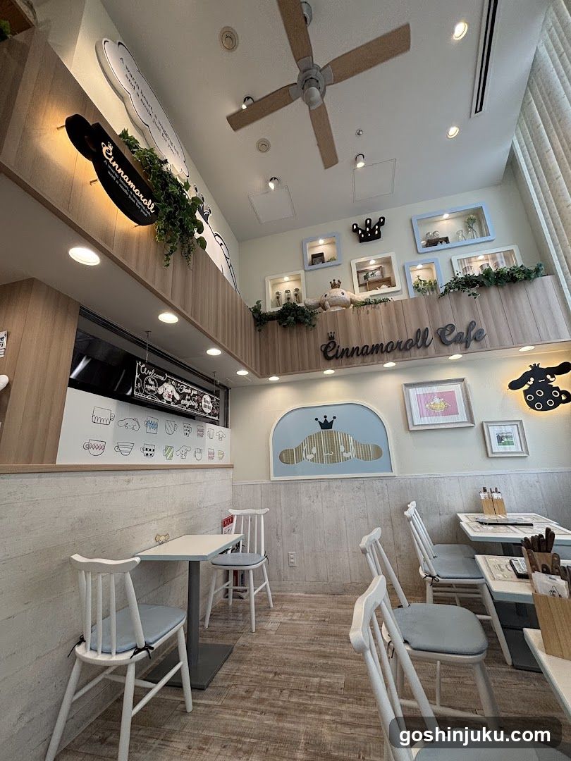 Cinnamoroll Cafe Interior