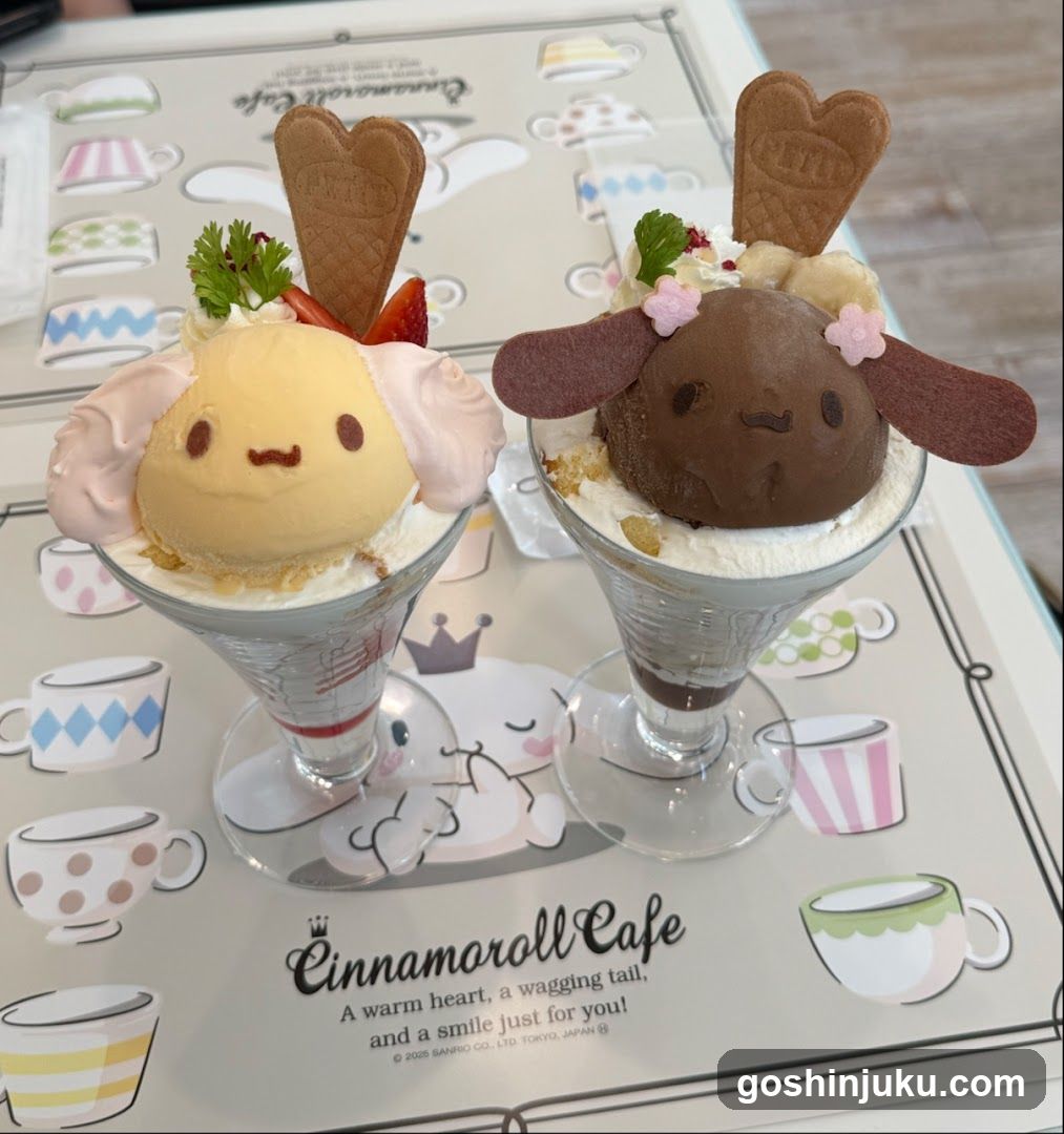 Cinnamoroll Cafe Desserts