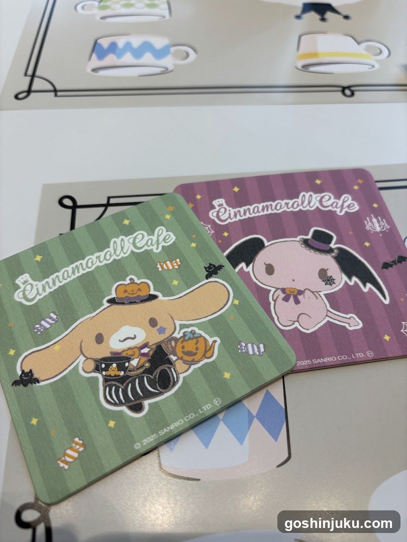 Cinnamoroll Cafe Coasters