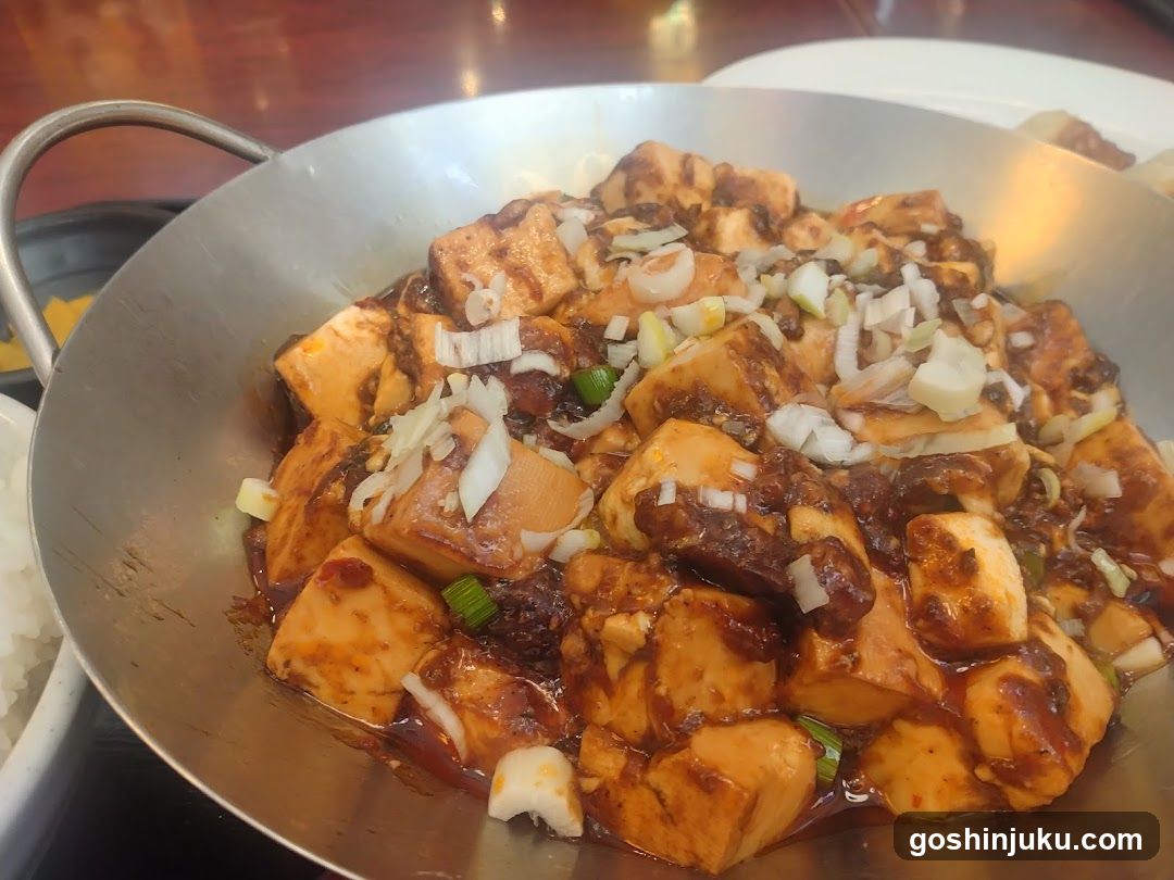 Mapo Tofu in Wok