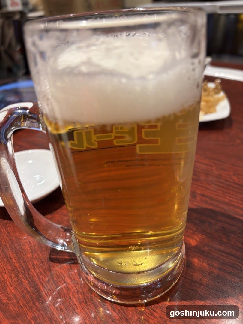 Beer Mug with Foam