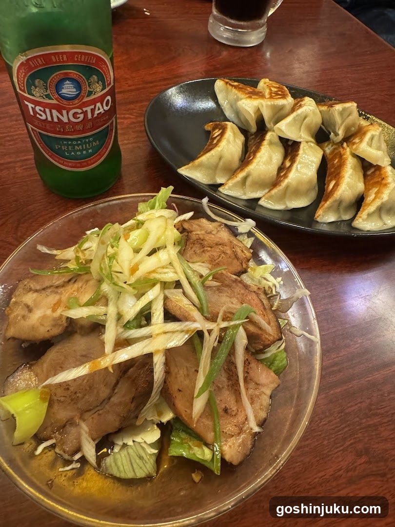 Dining Table with Food and Drink