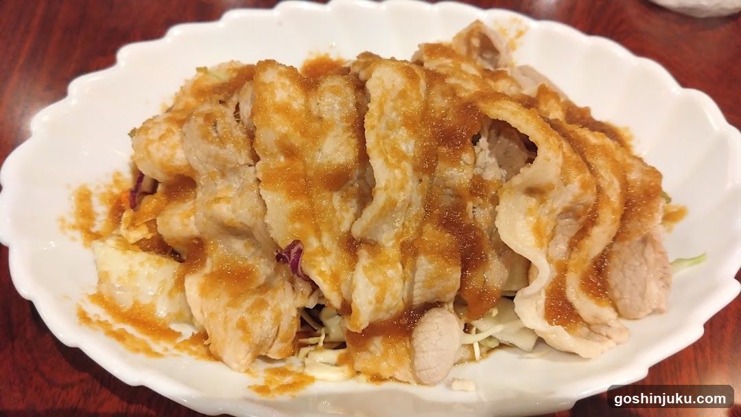 Sliced Meat with Sauce