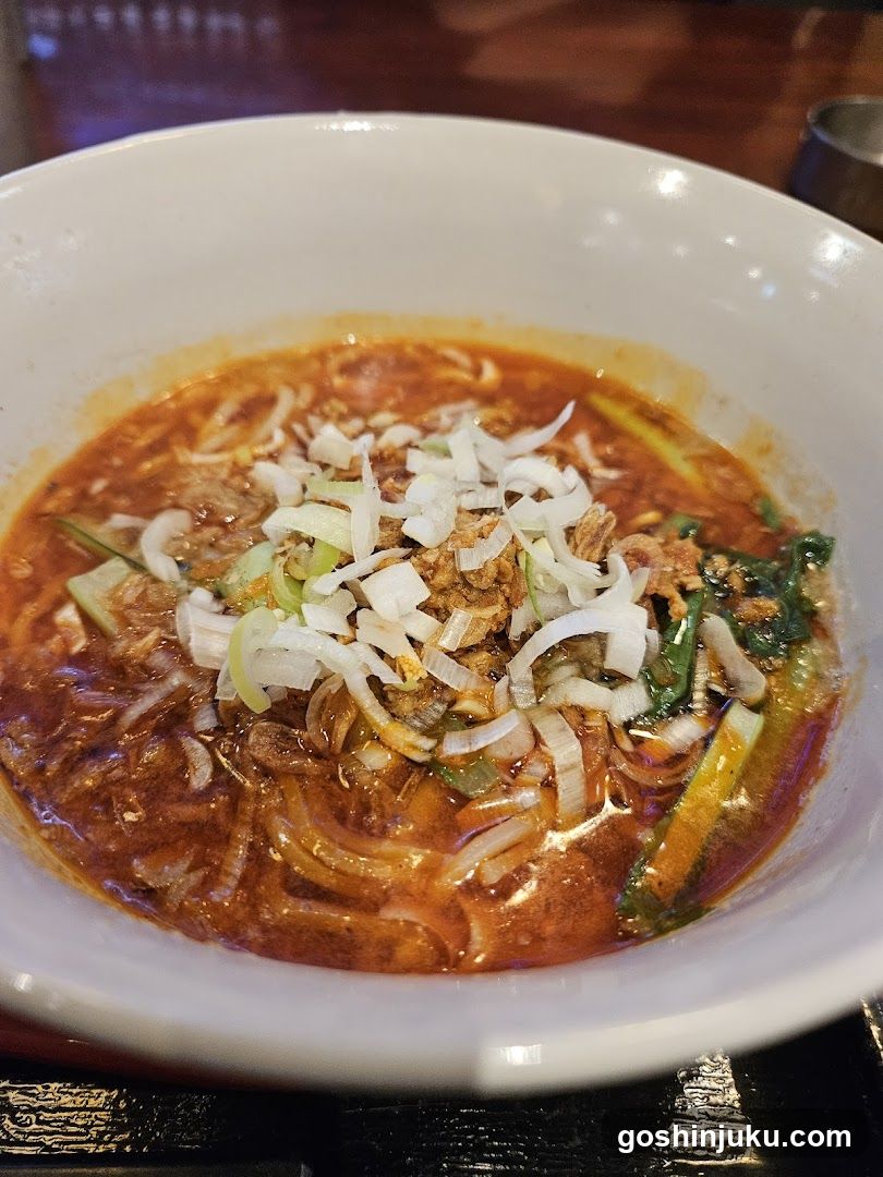 Spicy Noodle Bowl with Toppings