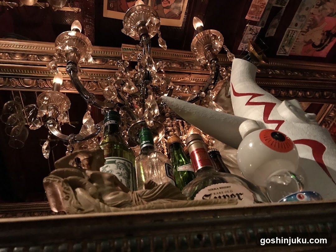 Bar Interior with Decorative Elements