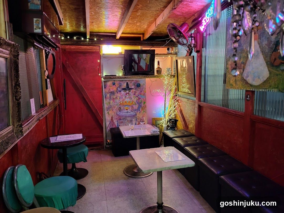 Interior of a bar or lounge