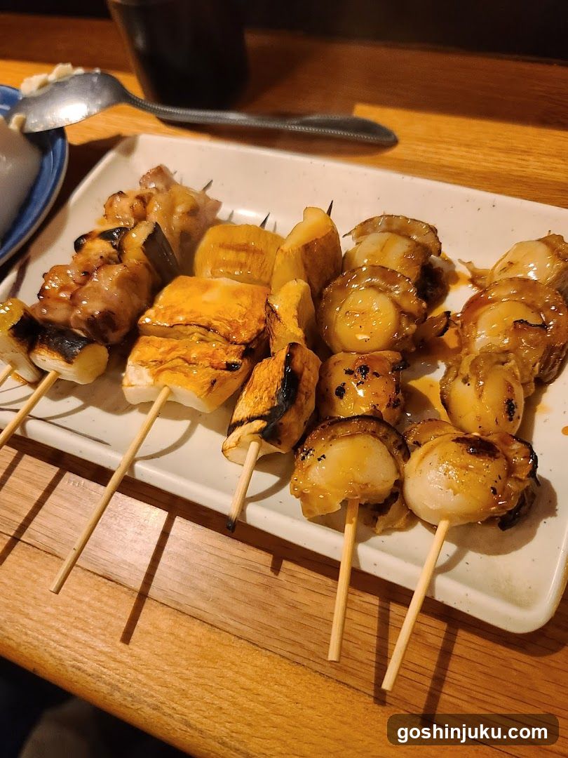 Grilled Seafood Skewers