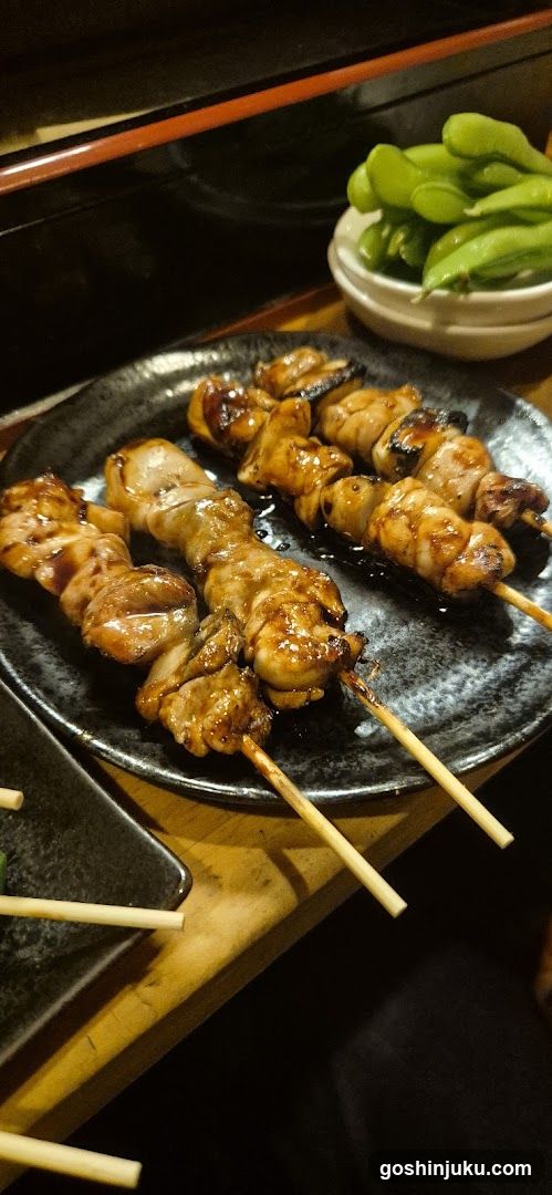 Grilled Skewers with Edamame