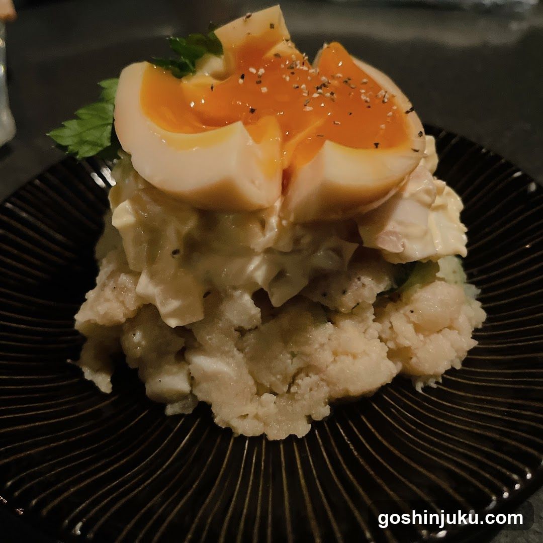 Egg Salad with Soft-Boiled Egg