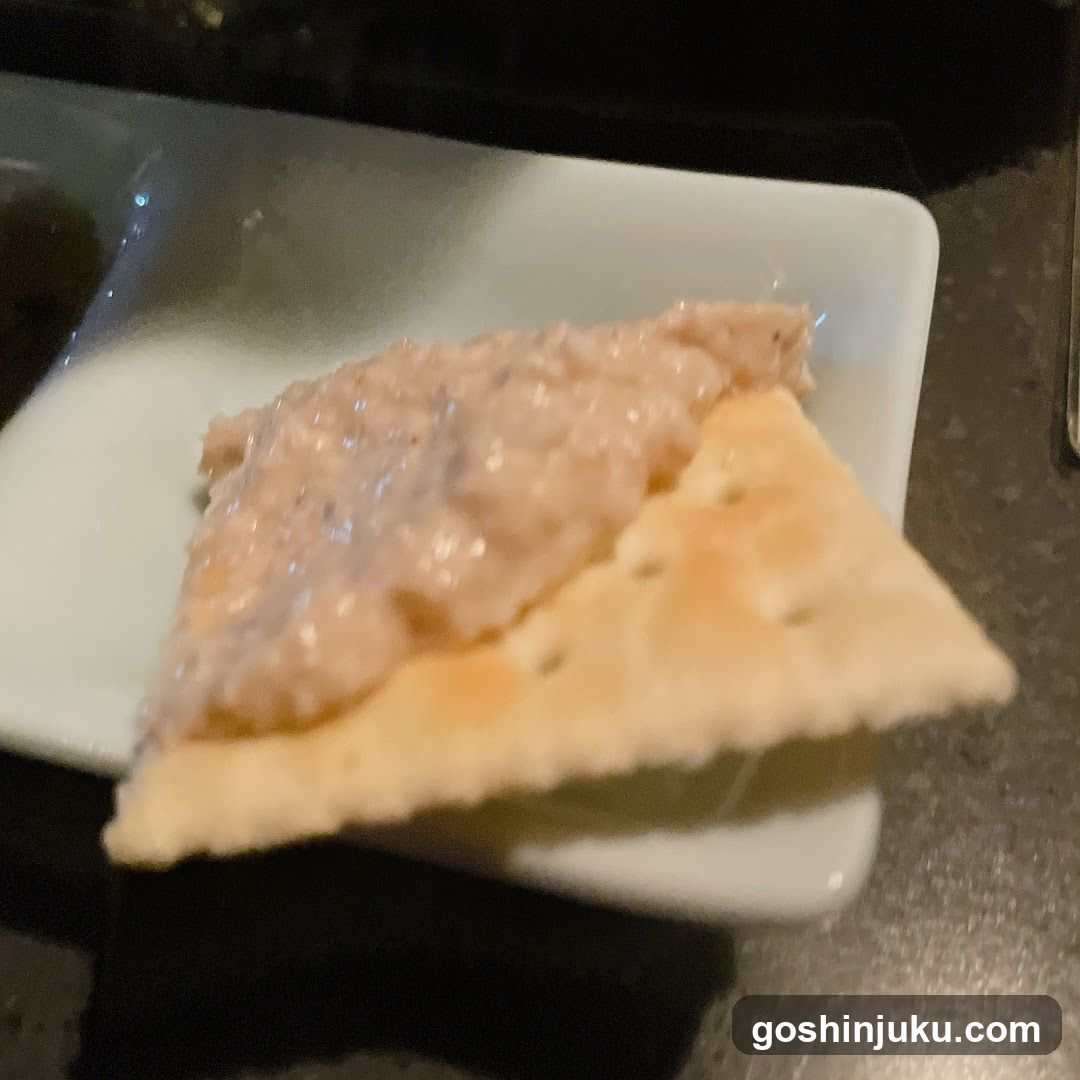 Cracker with Dip