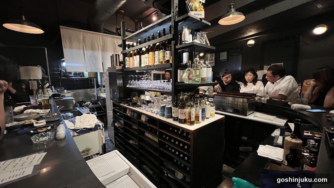 Bar Interior with Patrons