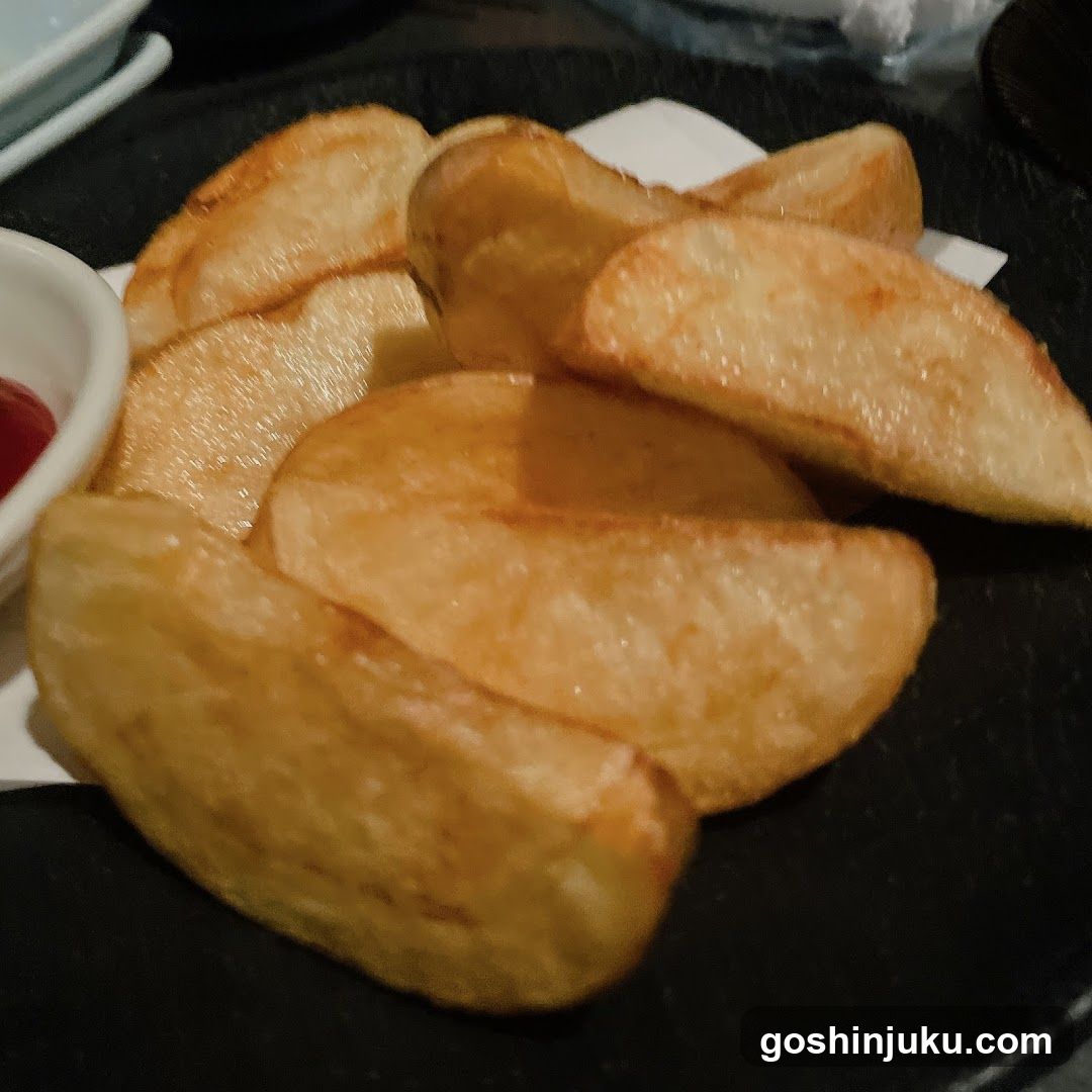 Fried Potato Wedges
