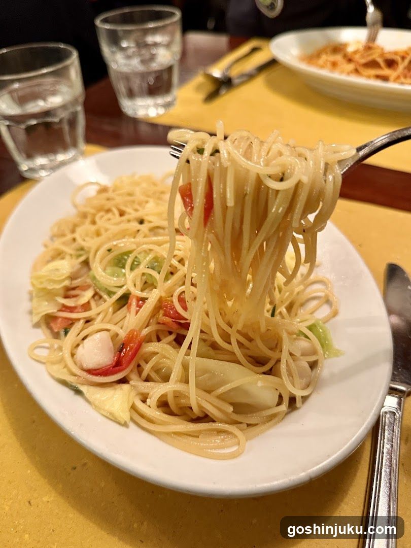 Pasta Dish with Fork