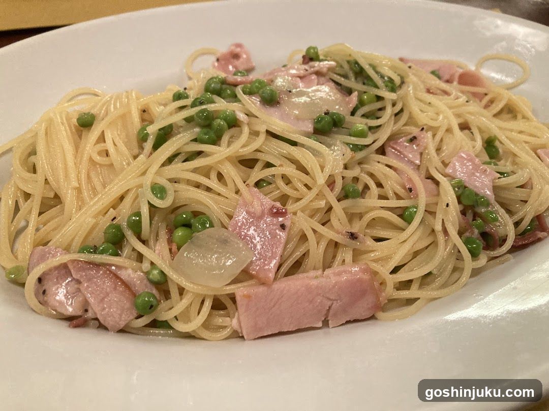 Ham and Pea Pasta