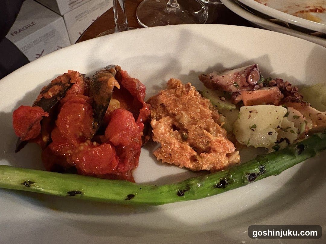 Plated Seafood Dish