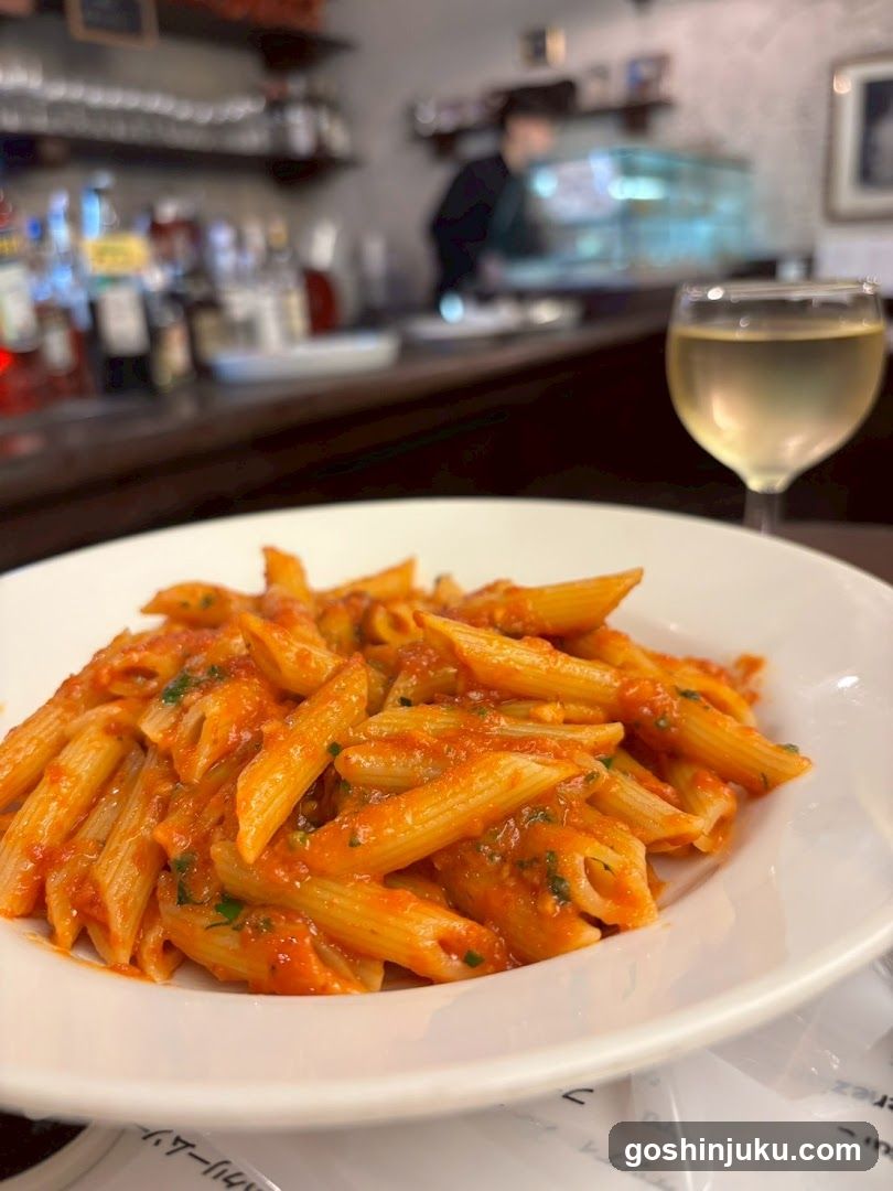 Pasta with Wine