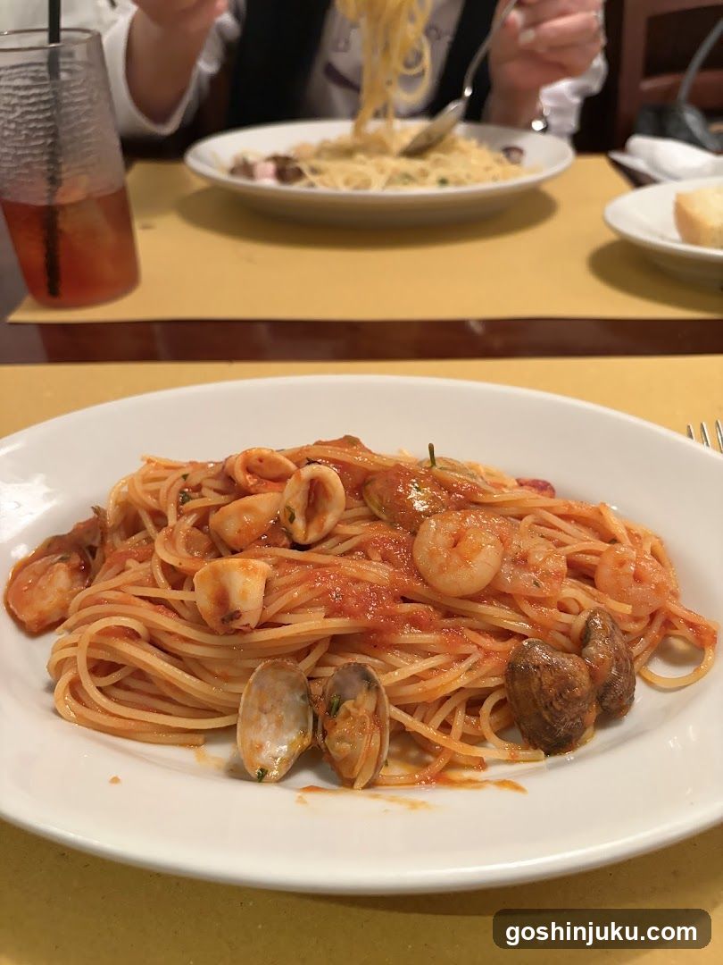 Seafood Pasta Dish
