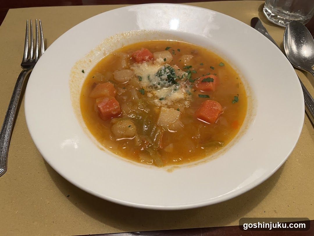 Soup Bowl with Garnish