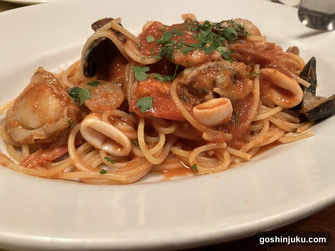 Seafood Pasta with Clams and Mussels