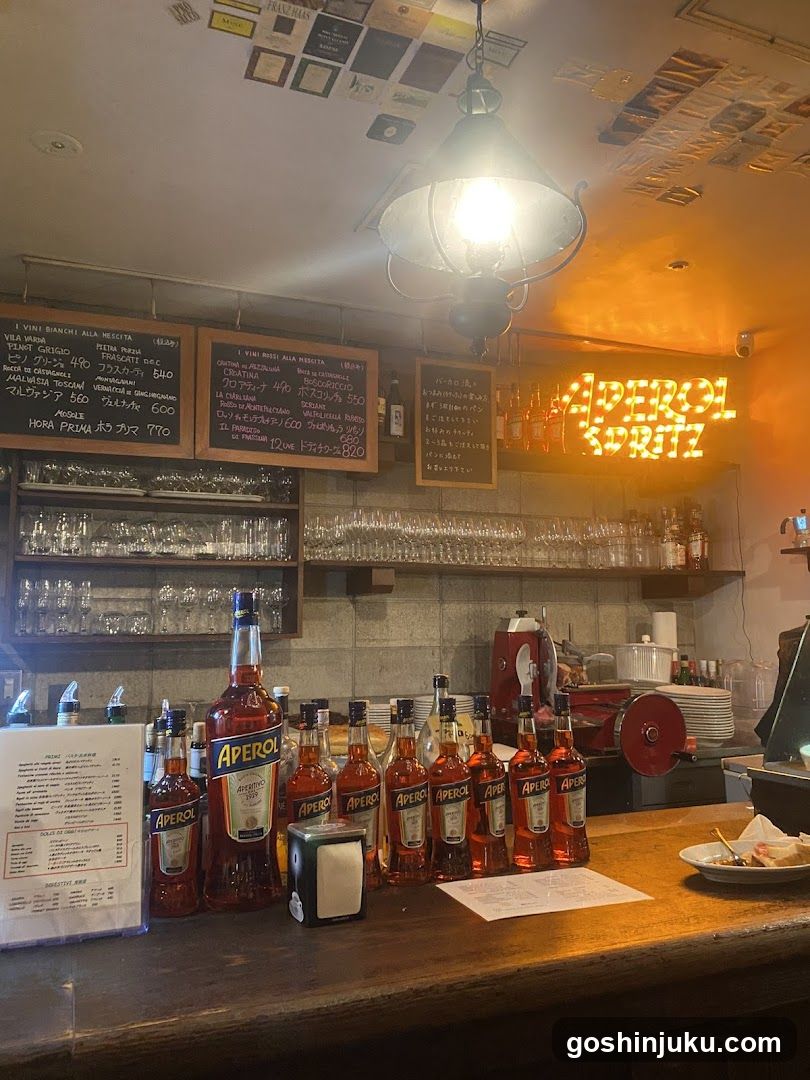 Aperol Bar Interior