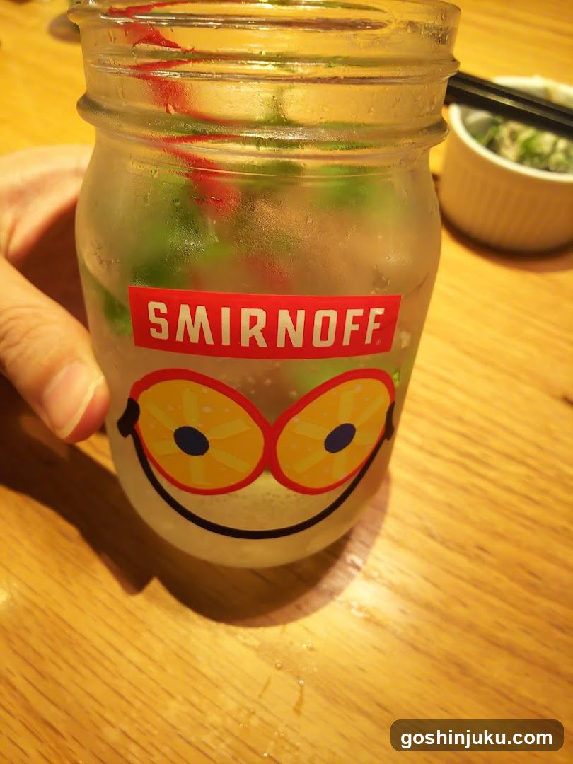 Smirnoff Jar Drink