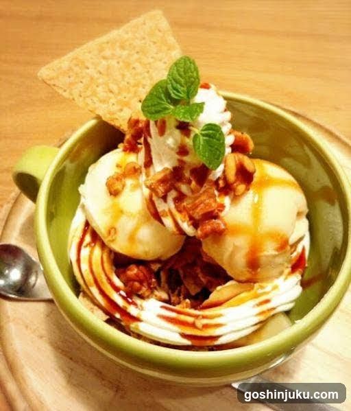 Caramel Banana Dessert Bowl