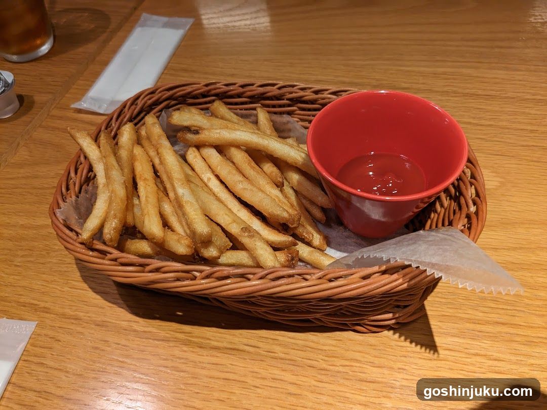 French Fries with Ketchup