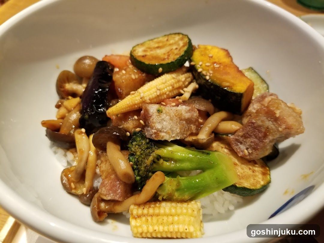 Vegetable and Meat Bowl