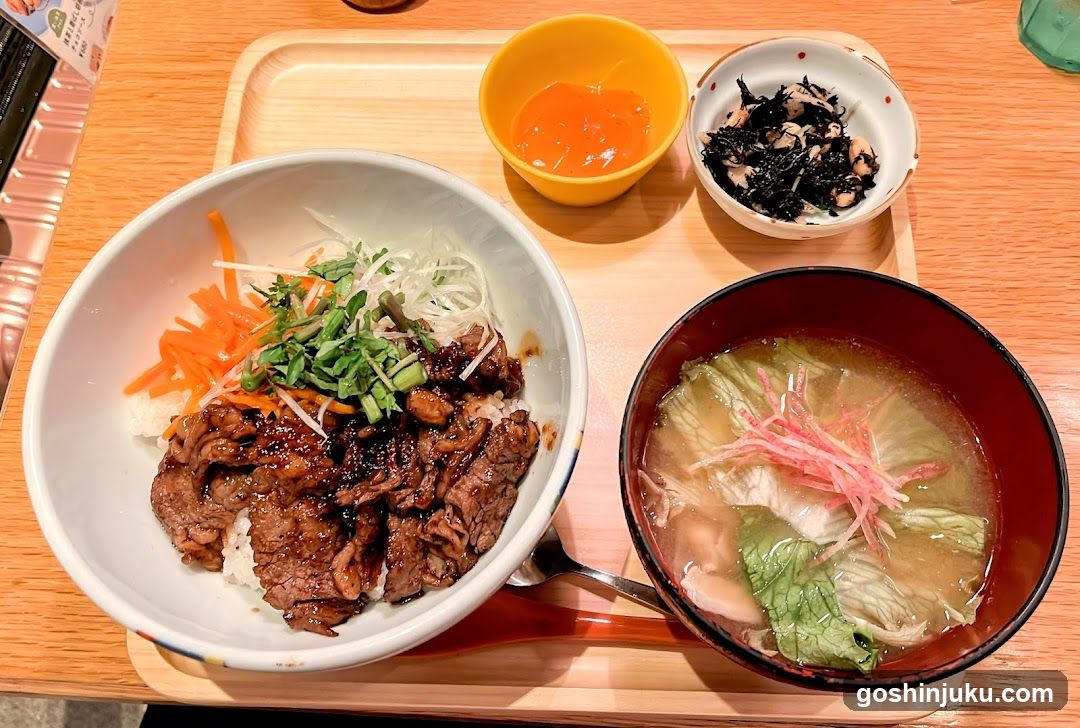 Bowl Meal with Side Dishes