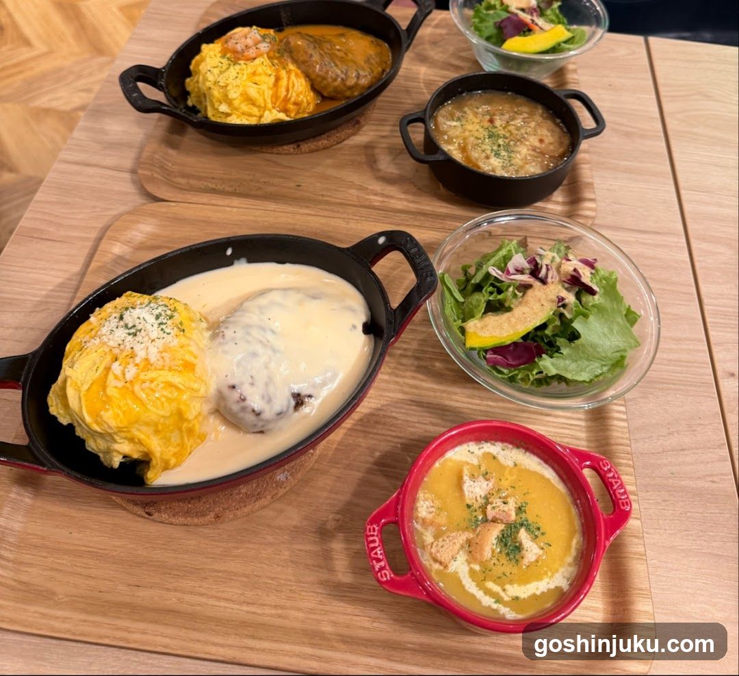 Omelette and Soup Set