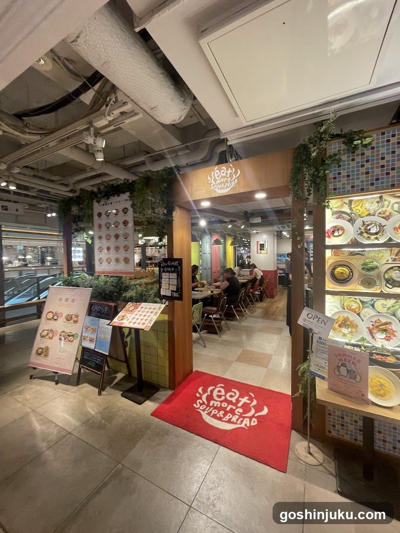 Restaurant Interior with Menu Boards and Decor