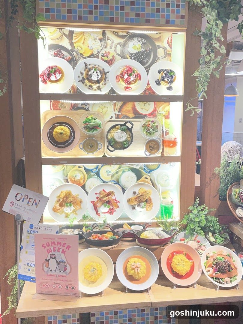 Food Display Showcase