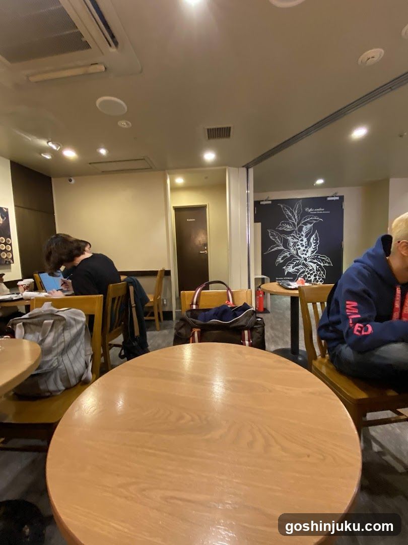 Interior of a coffee shop or cafe