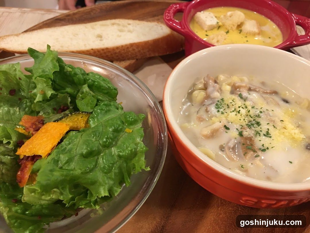 Soup and Salad Meal