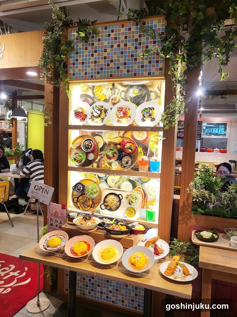 Food Display Stand