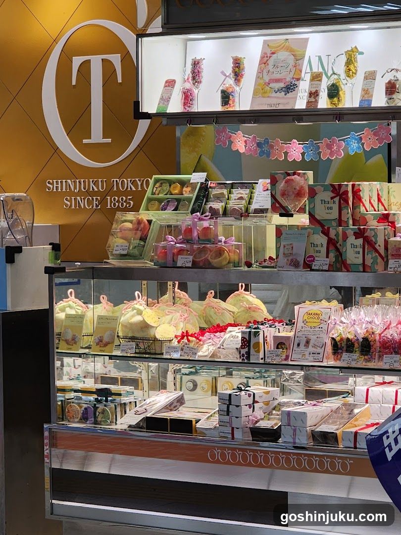 Shinjuku Tokyo Confectionery Display