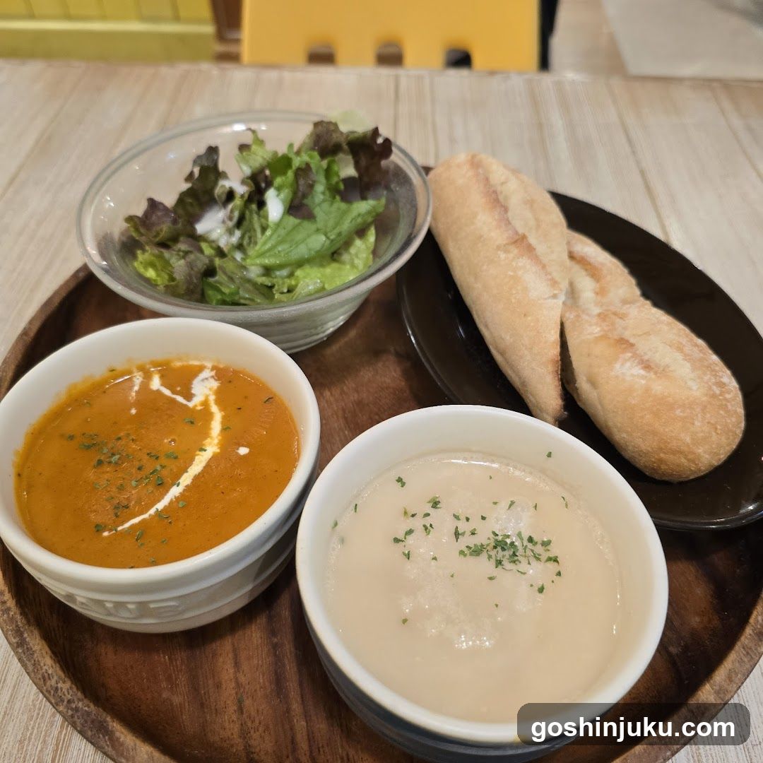 Soup and Salad Platter