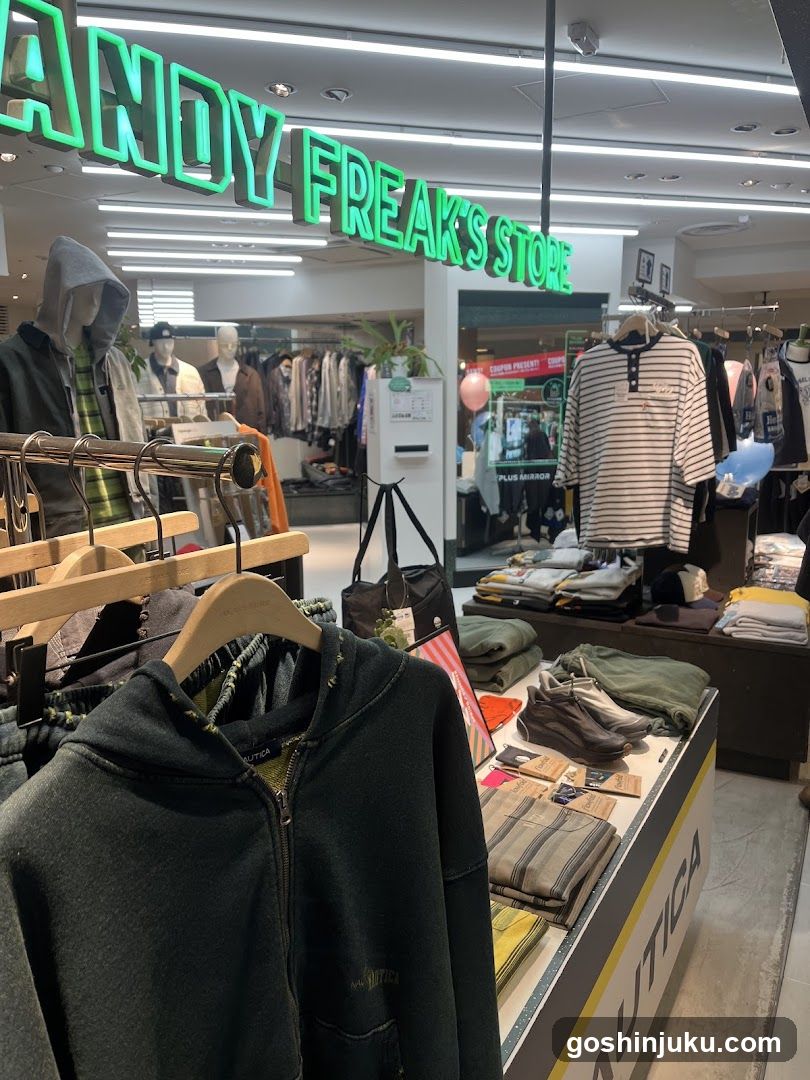 Andy Freak's Store Interior