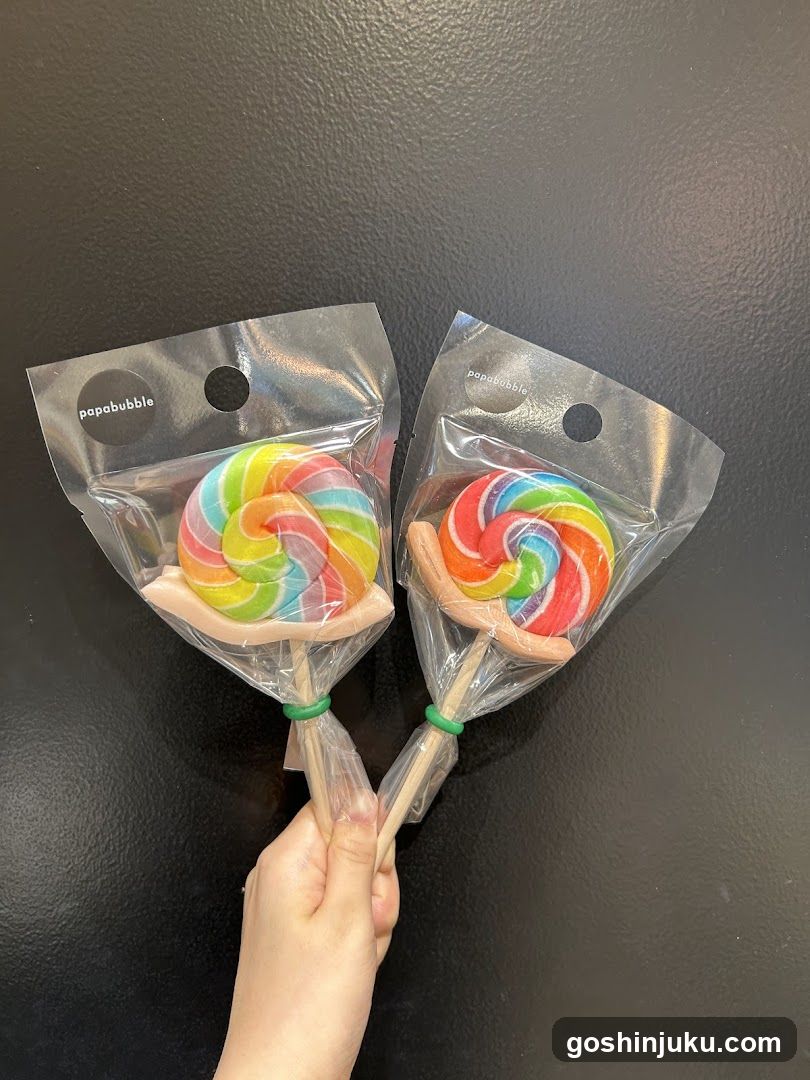Rainbow Lollipops