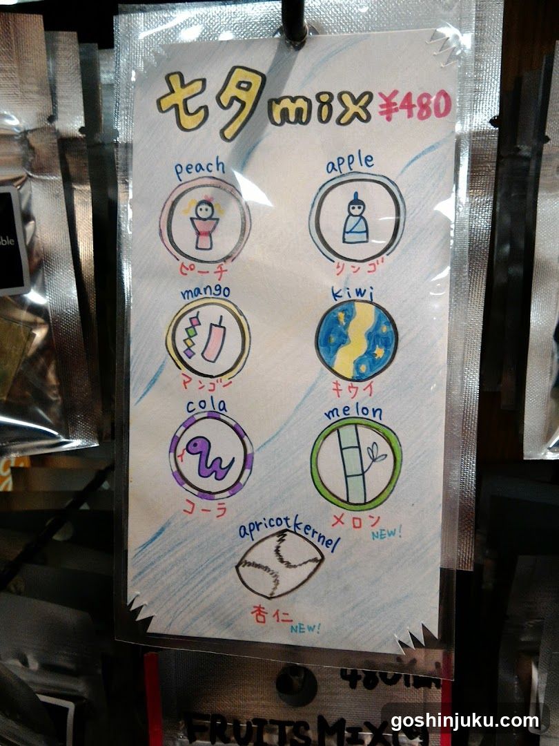 Fruits Mix Menu Board