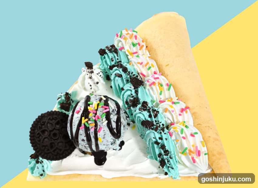 Oreo Cookie Ice Cream Cone